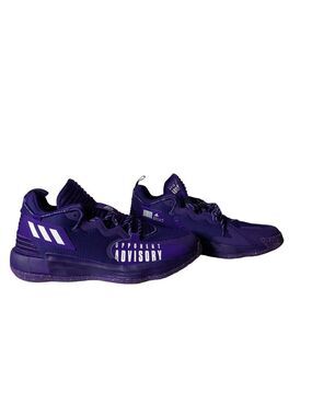 Adidas Dame 7 EXTPLY Opponent Advisory Purple Mens size 18 GW7901 Nwob